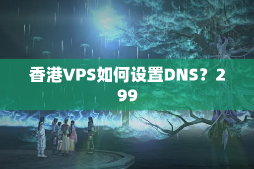 香港VPS如何設(shè)置DNS？299