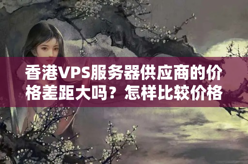 香港VPS服務(wù)器供應(yīng)商的價(jià)格差距大嗎？怎樣比較價(jià)格？