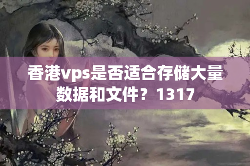 香港vps是否適合存儲(chǔ)大量數(shù)據(jù)和文件？1317