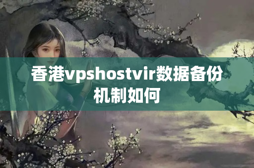 香港vpshostvir數(shù)據(jù)備份機制如何