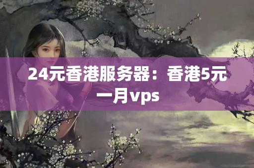 24元香港服務(wù)器：香港5元一月vps