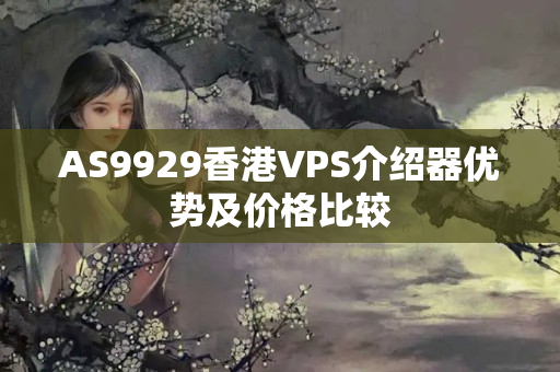 AS9929香港VPS介紹器優(yōu)勢(shì)及價(jià)格比較