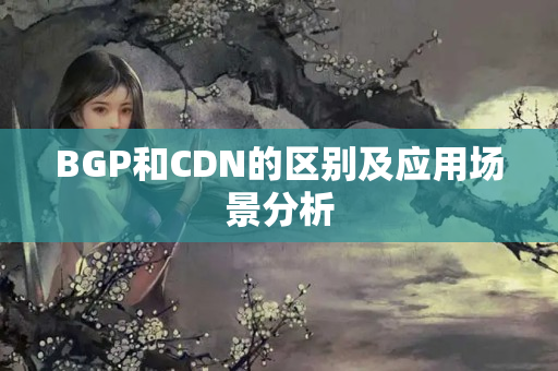 BGP和CDN的區(qū)別及應(yīng)用場(chǎng)景分析