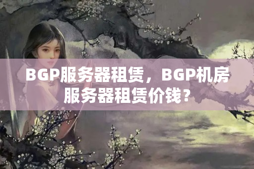 BGP服務(wù)器租賃，BGP機(jī)房服務(wù)器租賃價(jià)錢(qián)？