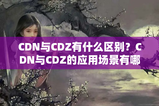 CDN與CDZ有什么區(qū)別？CDN與CDZ的應(yīng)用場(chǎng)景有哪些？