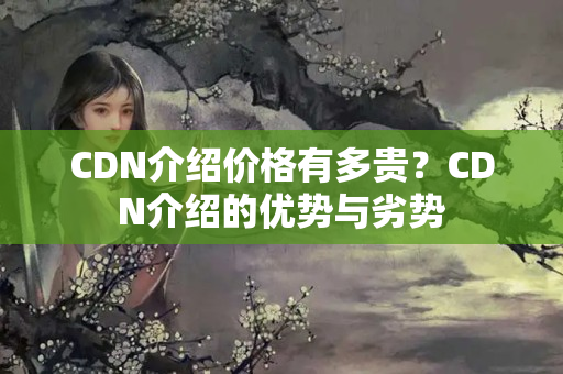 CDN介紹價格有多貴？CDN介紹的優(yōu)勢與劣勢