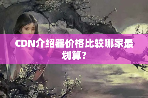 CDN介紹器價格比較哪家最劃算？