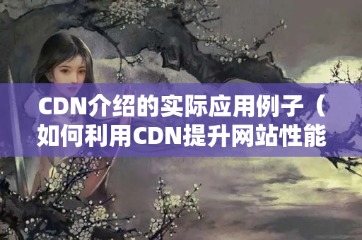 CDN介紹的實際應(yīng)用例子（如何利用CDN提升網(wǎng)站性能）