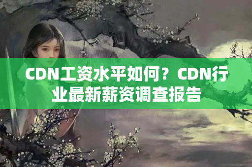 CDN工資水平如何？CDN行業(yè)最新薪資調(diào)查報(bào)告