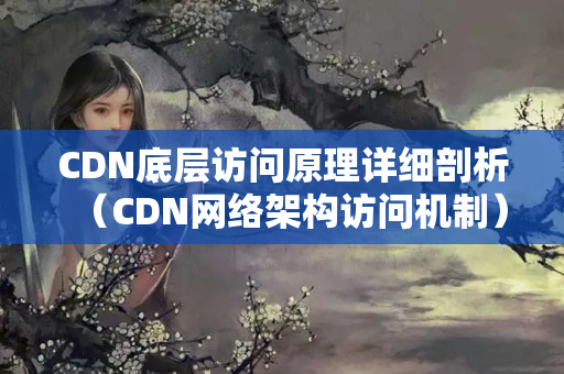 CDN底層訪問(wèn)原理詳細(xì)剖析（CDN網(wǎng)絡(luò)架構(gòu)訪問(wèn)機(jī)制）