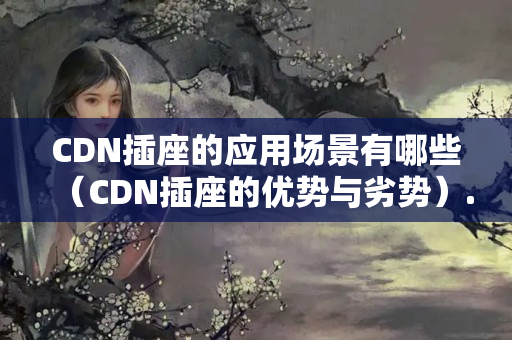 CDN插座的應(yīng)用場景有哪些（CDN插座的優(yōu)勢與劣勢）