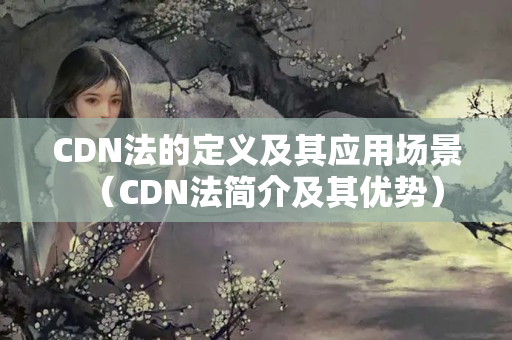 CDN法的定義及其應(yīng)用場景（CDN法簡介及其優(yōu)勢）