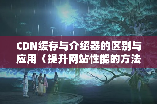 CDN緩存與介紹器的區(qū)別與應(yīng)用（提升網(wǎng)站性能的方法）