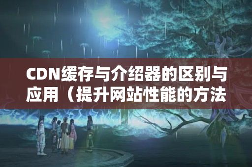 CDN緩存與介紹器的區(qū)別與應用（提升網(wǎng)站性能的方法）