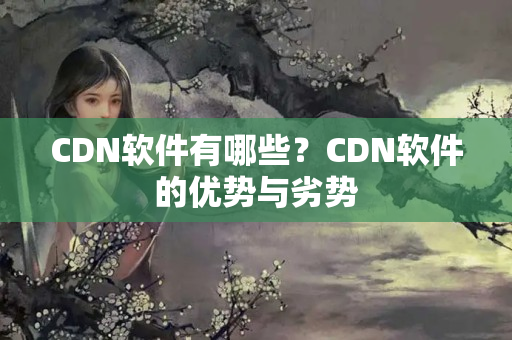 CDN軟件有哪些？CDN軟件的優(yōu)勢(shì)與劣勢(shì)