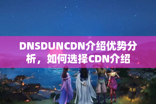 DNSDUNCDN介紹優(yōu)勢分析，如何選擇CDN介紹