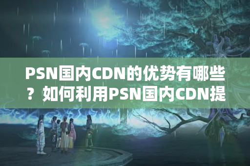 PSN國內(nèi)CDN的優(yōu)勢有哪些？如何利用PSN國內(nèi)CDN提升網(wǎng)站性能？