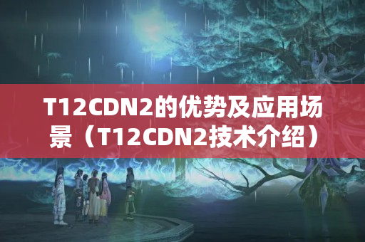 T12CDN2的優(yōu)勢(shì)及應(yīng)用場(chǎng)景（T12CDN2技術(shù)介紹）