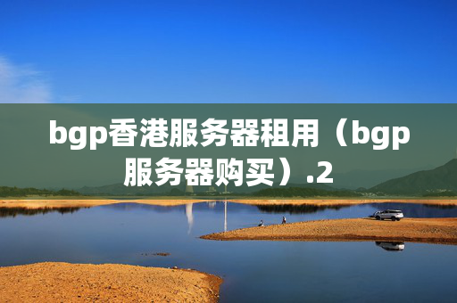 bgp香港服務(wù)器租用（bgp服務(wù)器購買）