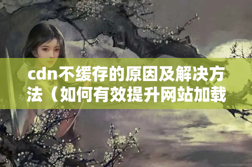 cdn不緩存的原因及解決方法（如何有效提升網(wǎng)站加載速度）