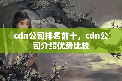 cdn公司排名前十，cdn公司介紹優(yōu)勢比較