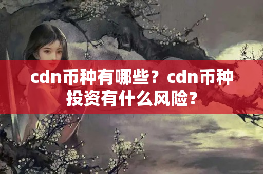 cdn幣種有哪些？cdn幣種投資有什么風(fēng)險？