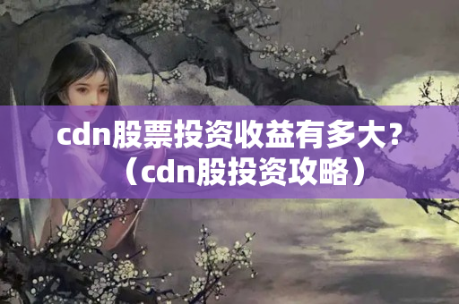 cdn股票投資收益有多大？（cdn股投資攻略）