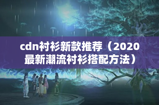 cdn襯衫新款推薦（2020最新潮流襯衫搭配方法）