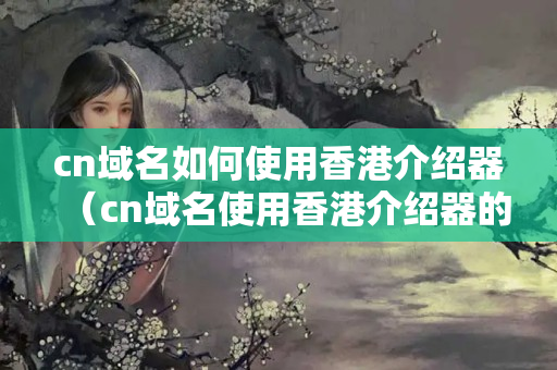 cn域名如何使用香港介紹器（cn域名使用香港介紹器的優(yōu)勢與注意事項）