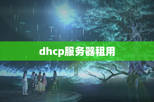 dhcp服務(wù)器租用