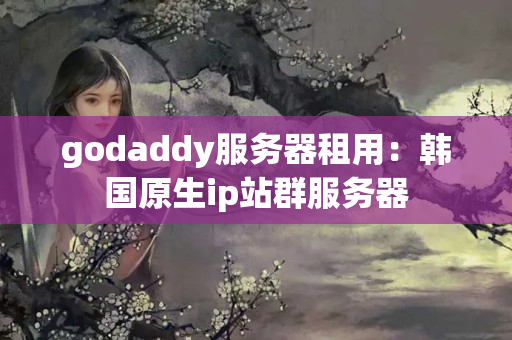 godaddy服務(wù)器租用：韓國原生ip站群服務(wù)器