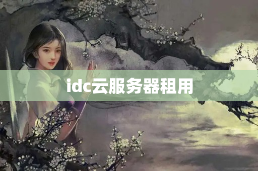 idc云服務(wù)器租用