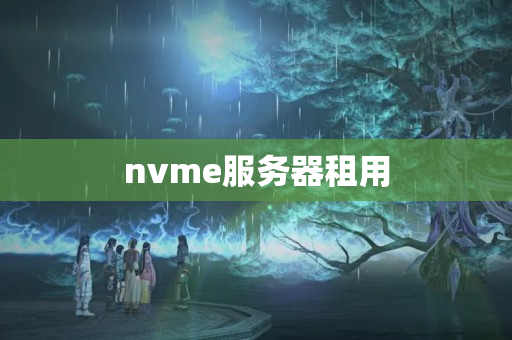 nvme服務(wù)器租用